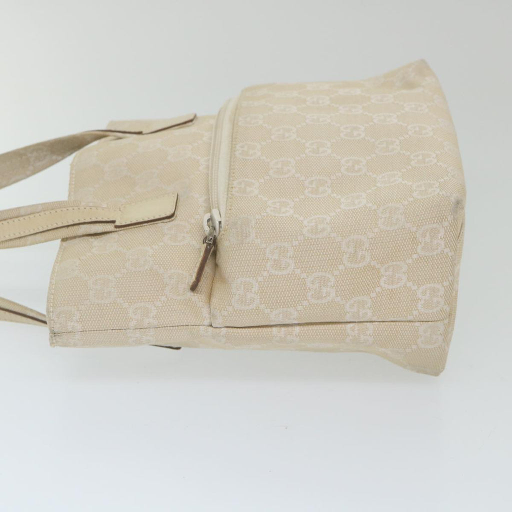 GUCCI GG Canvas Hand Bag Cream 002 1079 001998 59559
