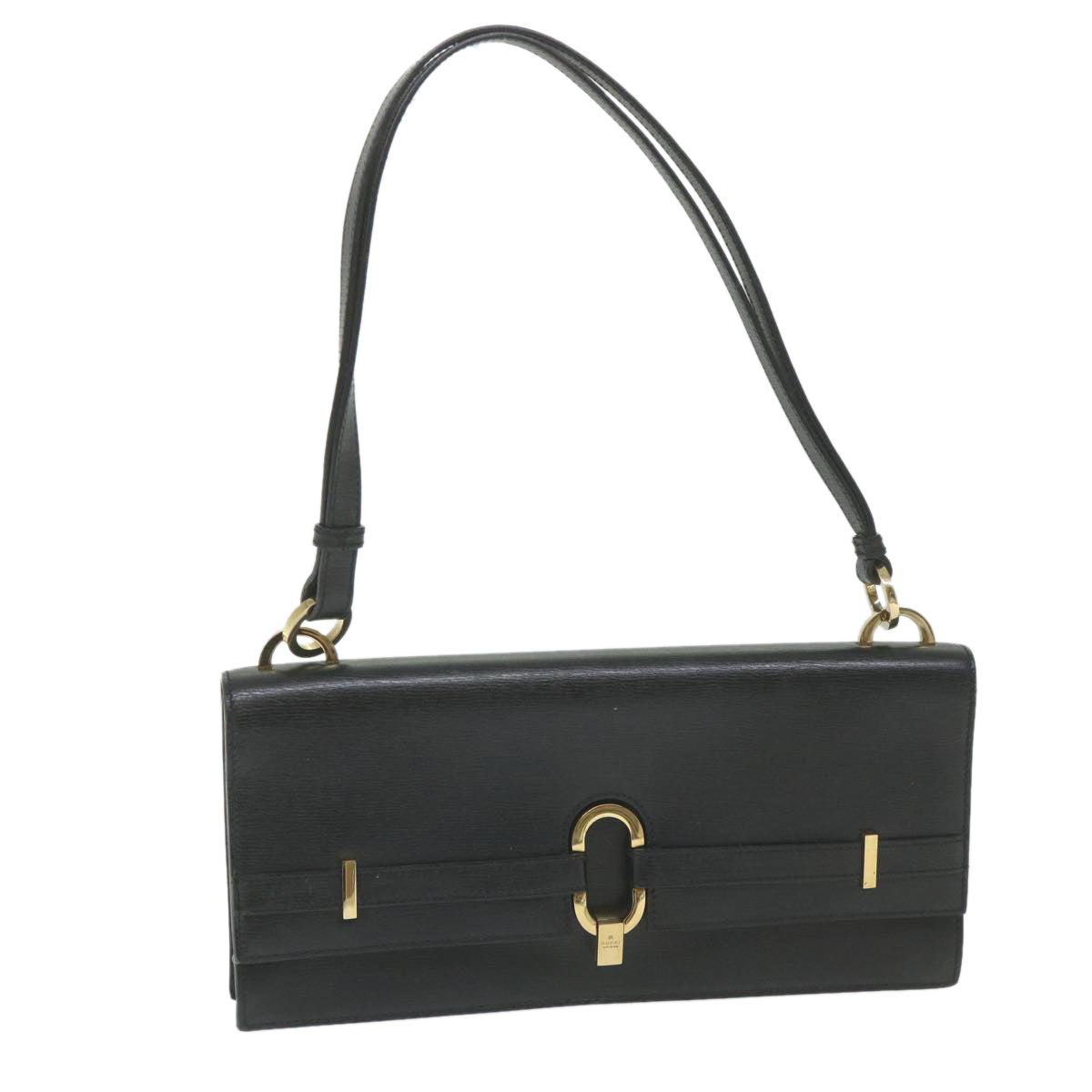 GUCCI Shoulder Bag Leather Black 001 4045 001364 59560