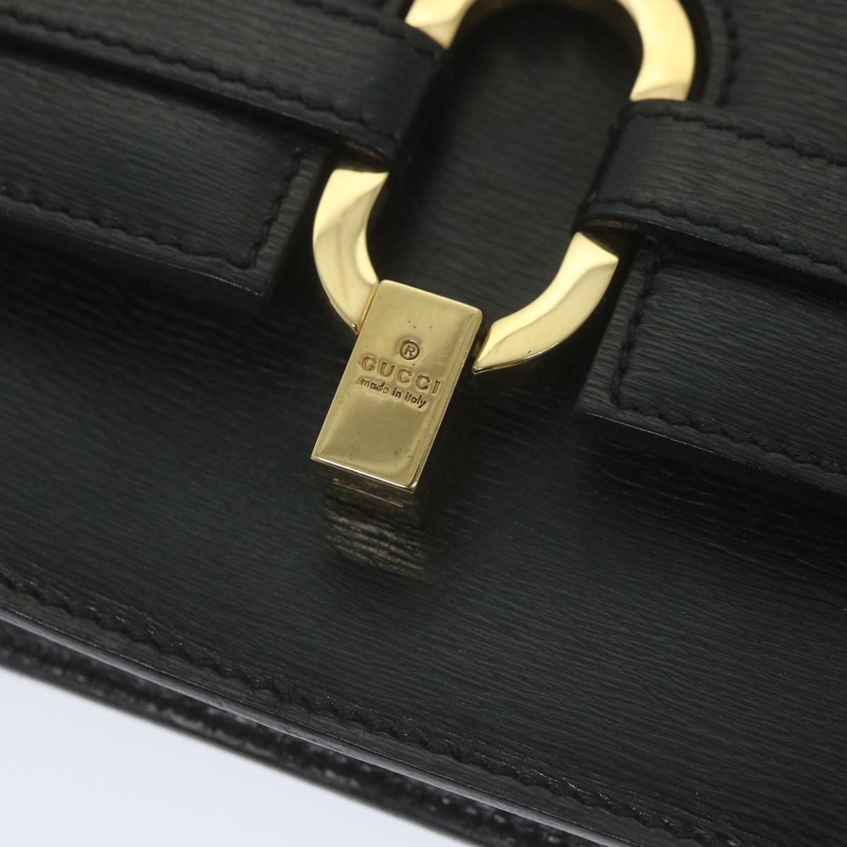 GUCCI Shoulder Bag Leather Black 001 4045 001364 59560