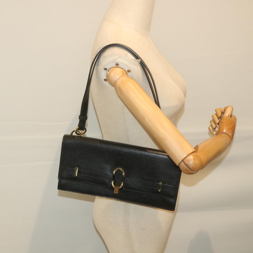 GUCCI Shoulder Bag Leather Black 001 4045 001364 59560