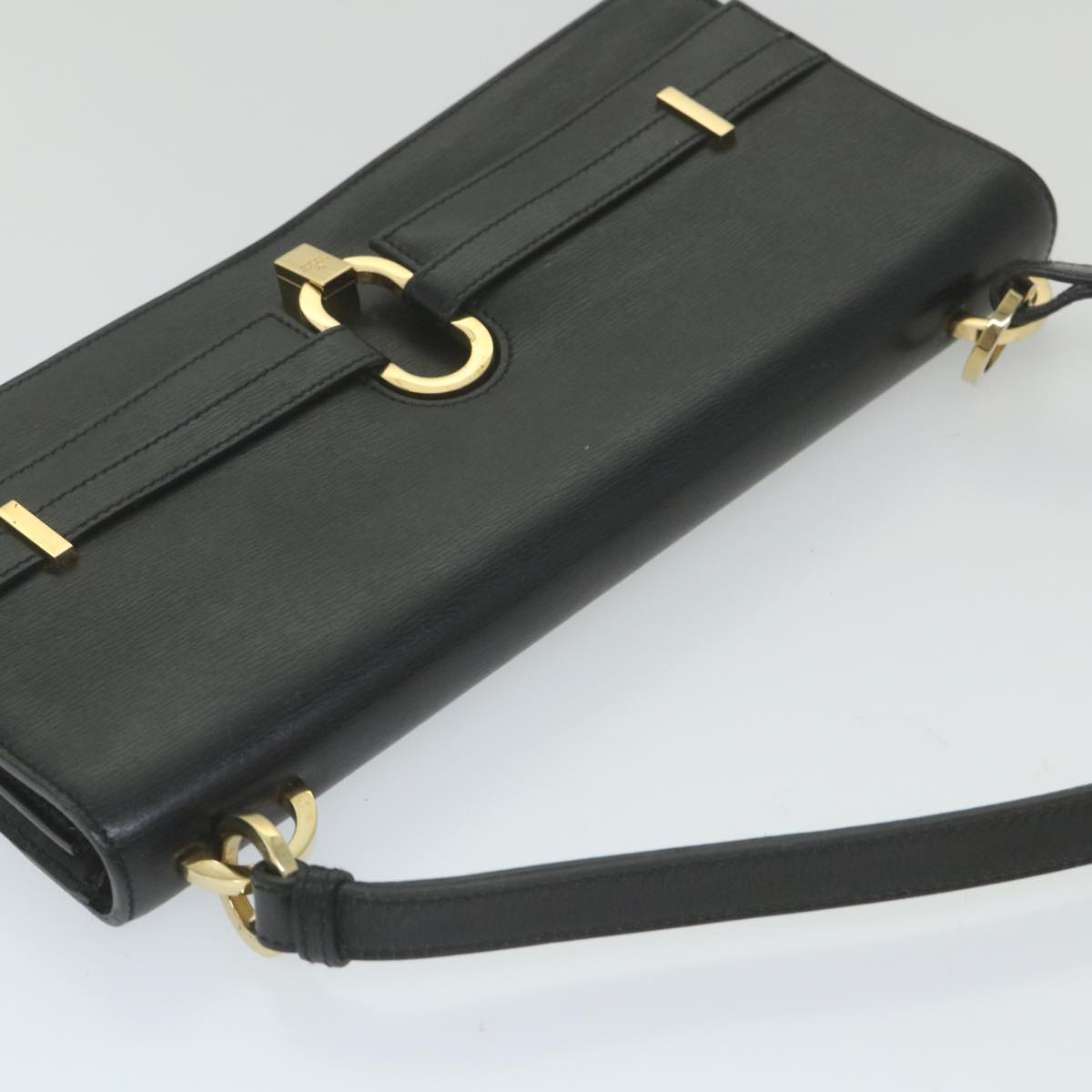 GUCCI Shoulder Bag Leather Black 001 4045 001364 59560