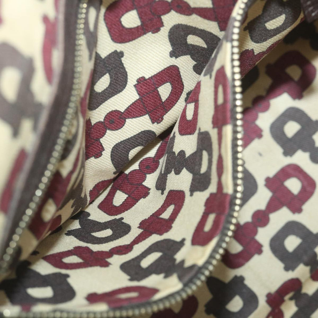 GUCCI GG Canvas Web Sherry Line Tote Bag Beige Red Green 137396 59566