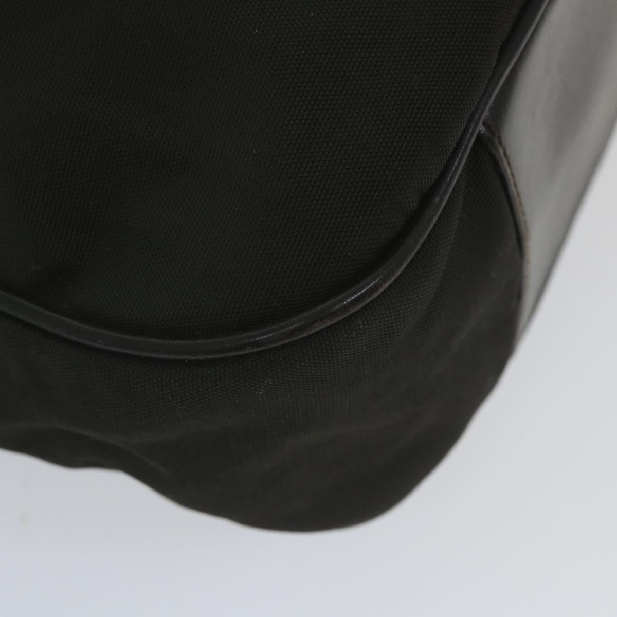 GUCCI Bamboo Shoulder Bag Nylon 2way Black 001 1577 3444 59567