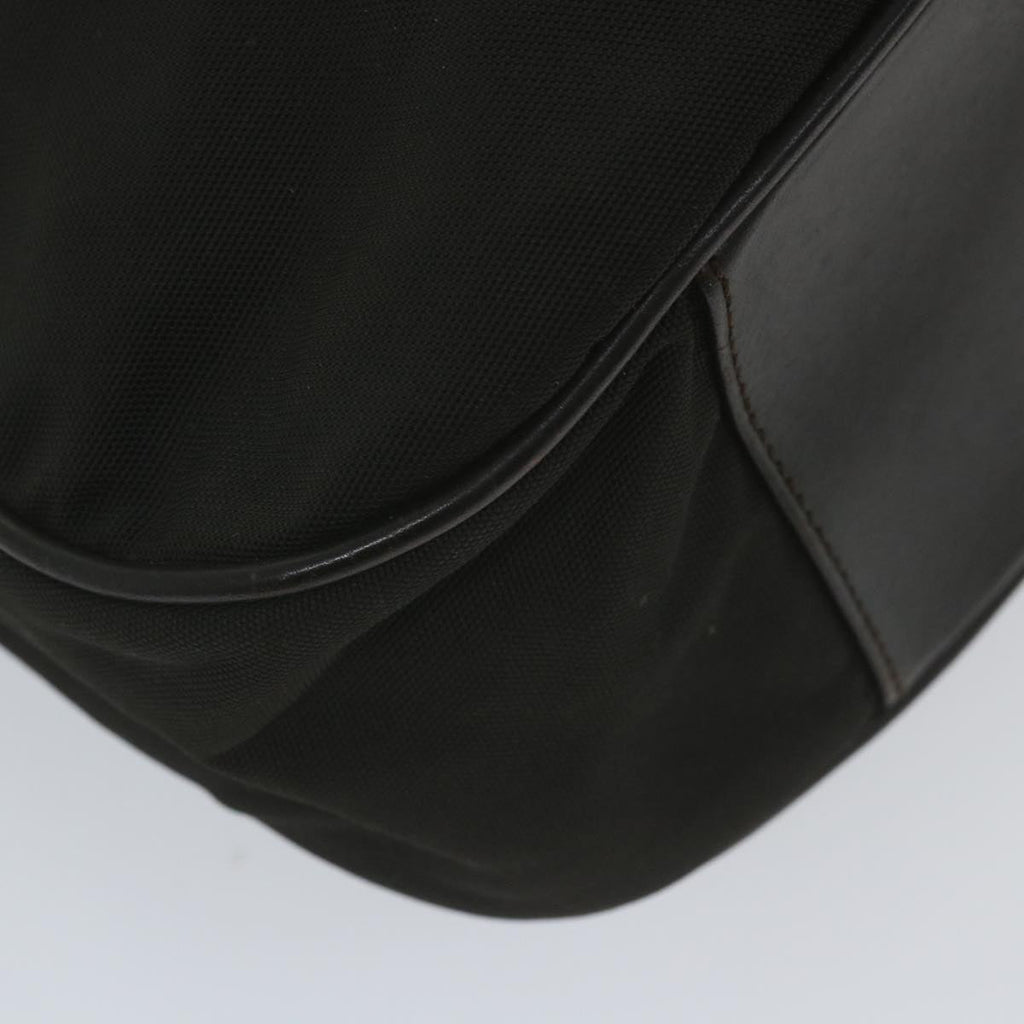 GUCCI Bamboo Shoulder Bag Nylon 2way Black 001 1577 3444 59567