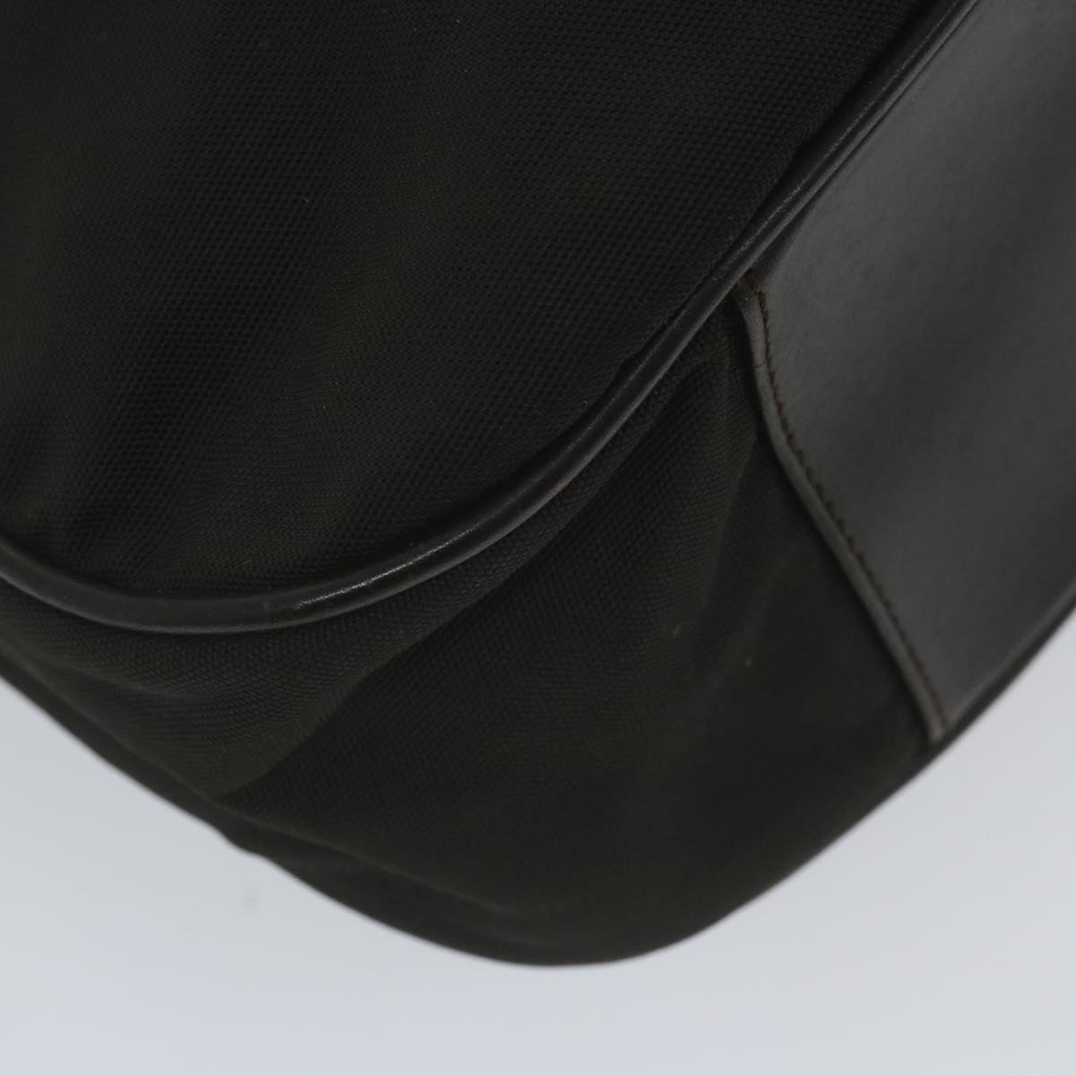 GUCCI Bamboo Shoulder Bag Nylon 2way Black 001 1577 3444 59567