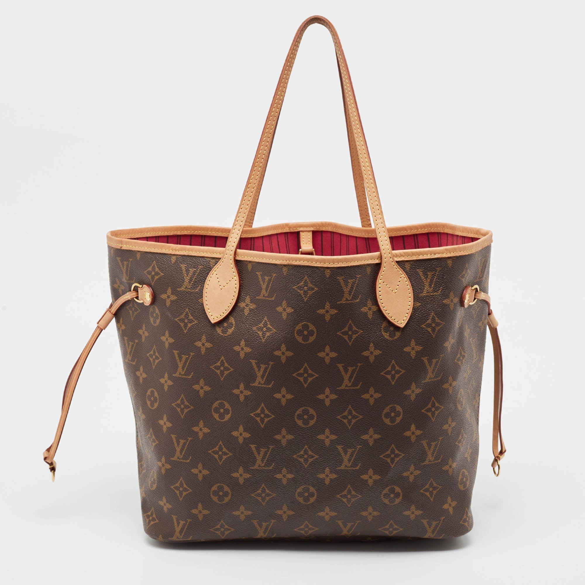 Louis Vuitton Monogram Canvas Neverfull Mm Bag..