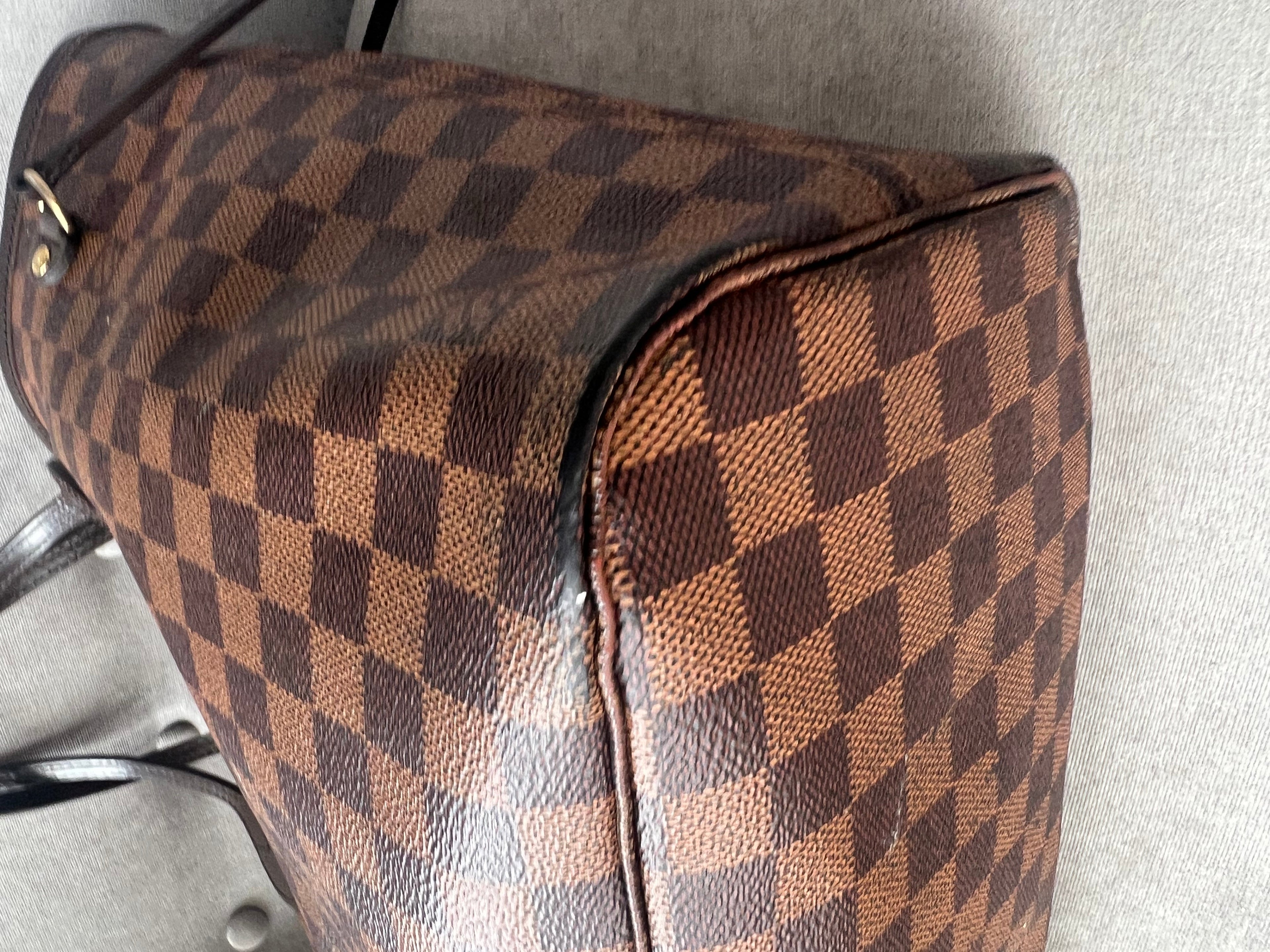 Louis Vuitton Neverfull MM Damier Ebene Cherry Interior (RRP £1,410)