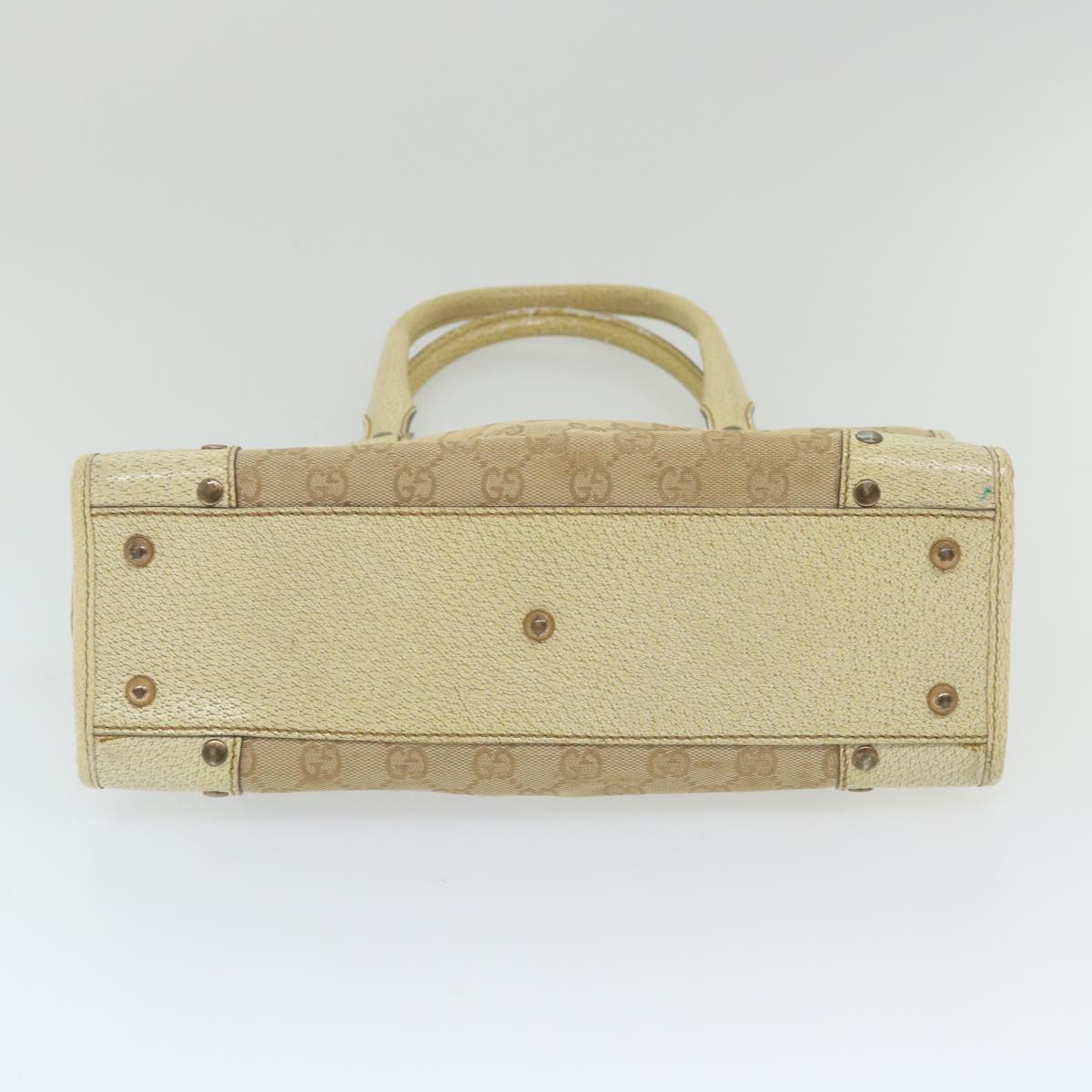 GUCCI GG Canvas Tote Bag Beige 124260 59692