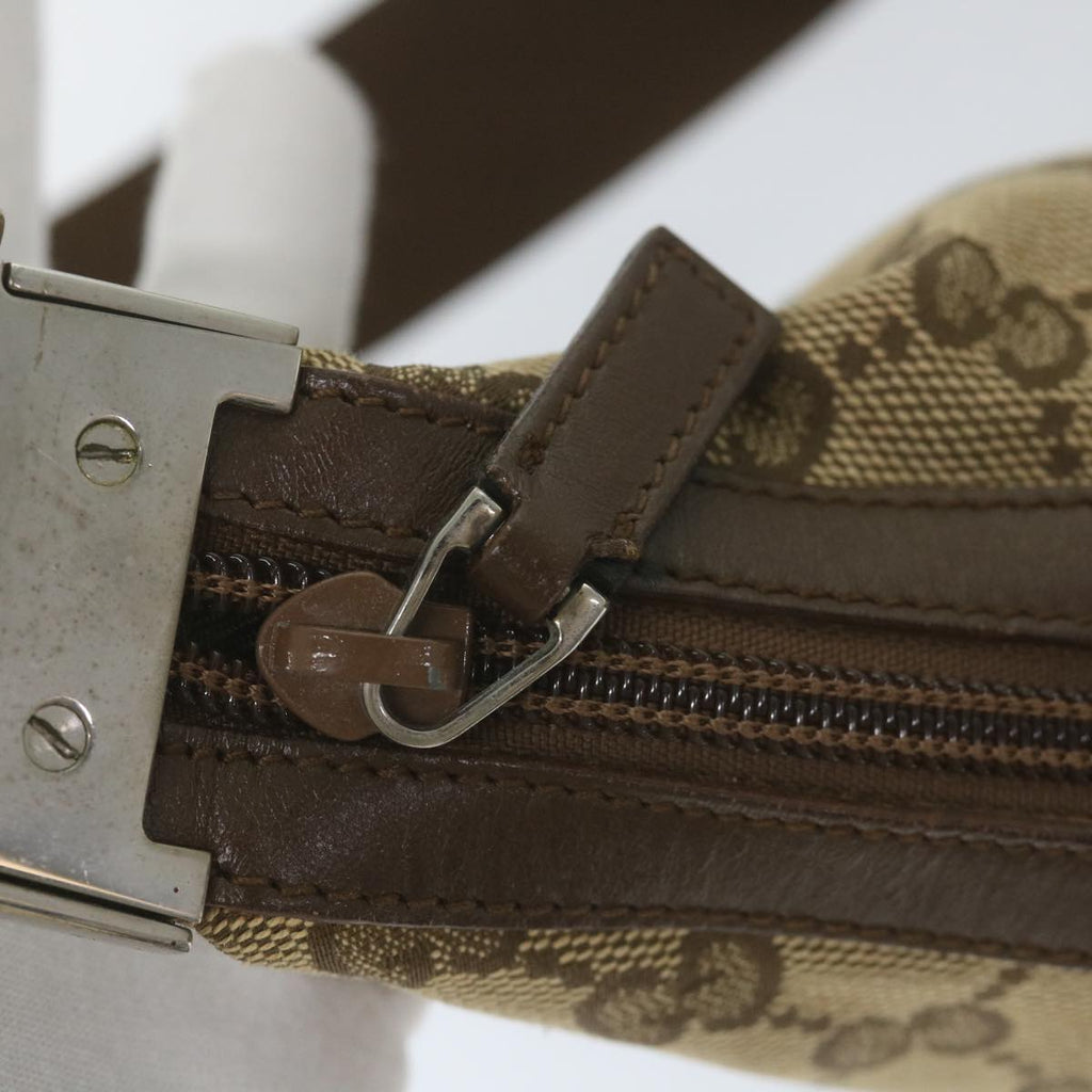 GUCCI GG Canvas Shoulder Bag Beige 019 0433 59704