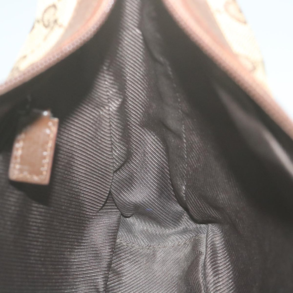 GUCCI GG Canvas Shoulder Bag Beige 019 0433 59704