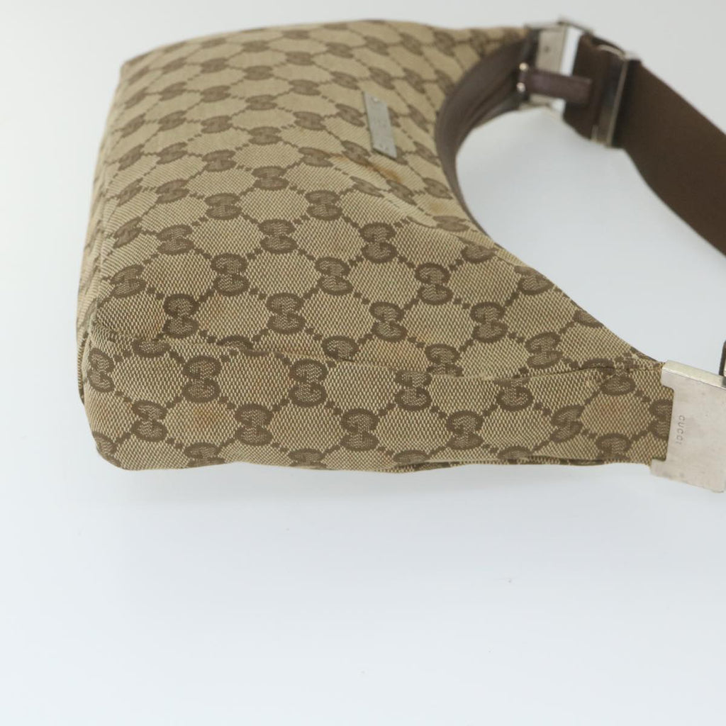 GUCCI GG Canvas Shoulder Bag Beige 019 0433 59704