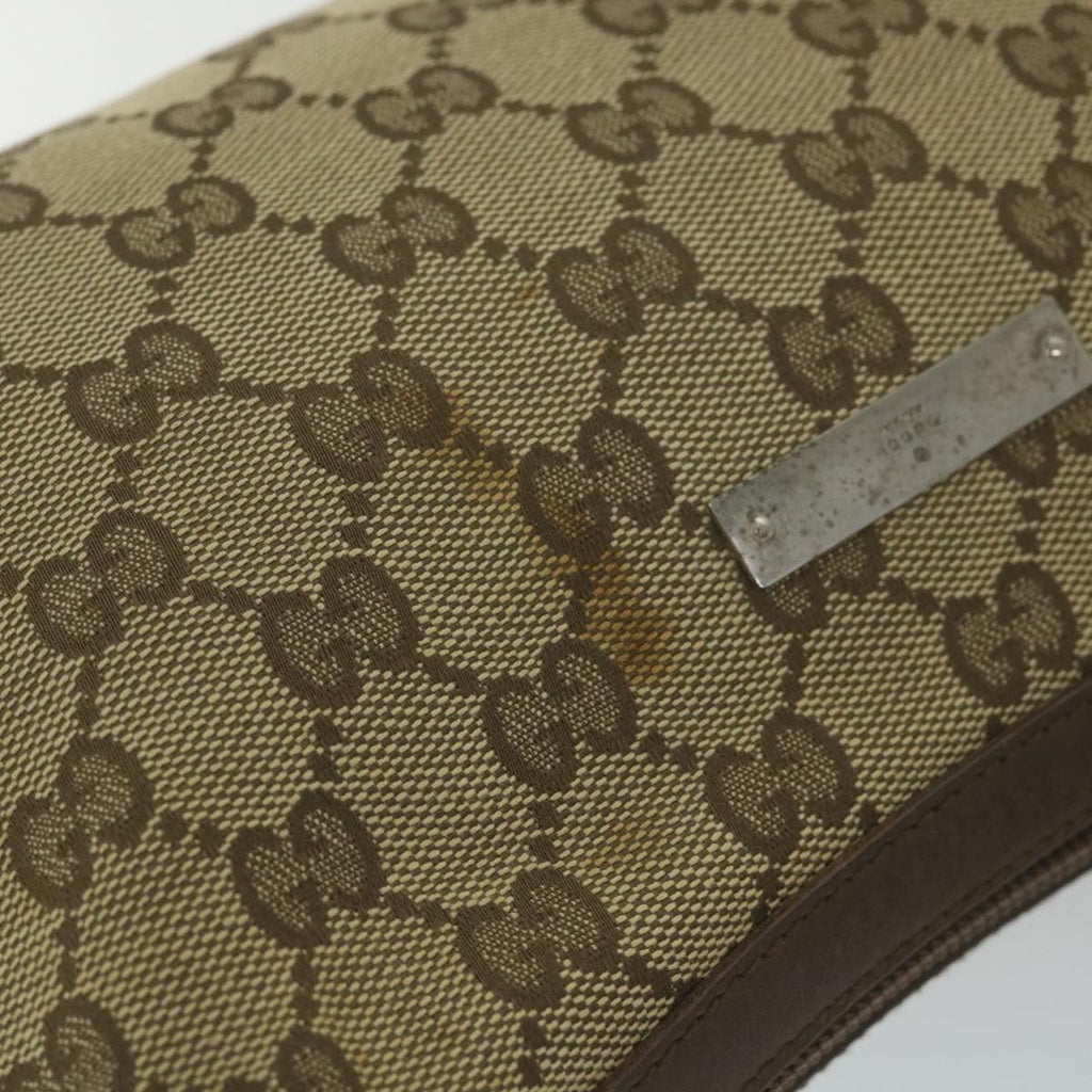 GUCCI GG Canvas Shoulder Bag Beige 019 0433 59704