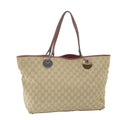 GUCCI GG Canvas Tote Bag Beige 120838 59708