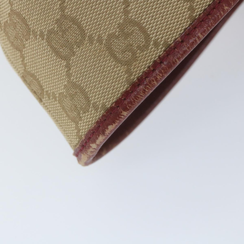GUCCI GG Canvas Tote Bag Beige 120838 59708