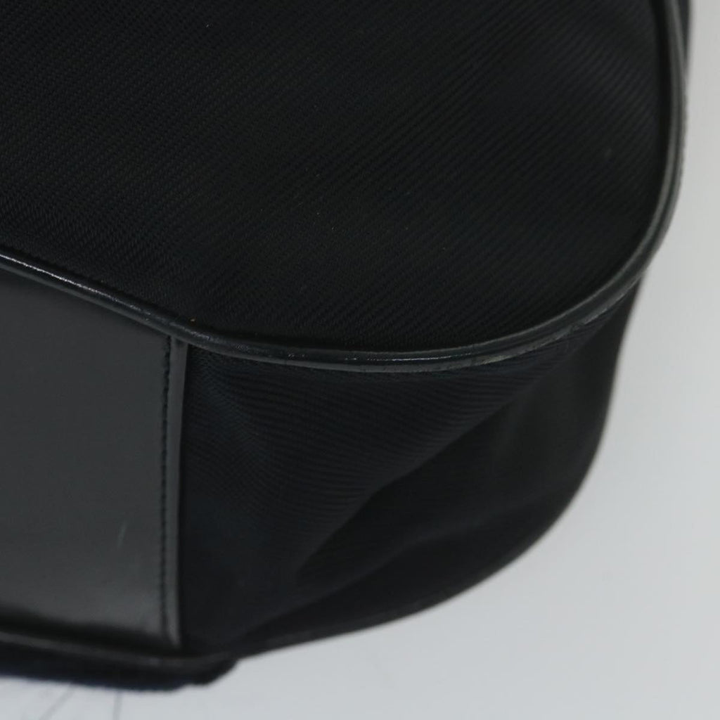 GUCCI Bamboo Shoulder Bag Nylon 2way Black 001 1705 1577 59710