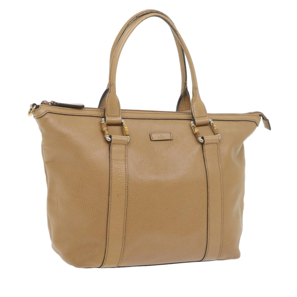 GUCCI Tote Bag Outlet Leather Beige 339548 59711