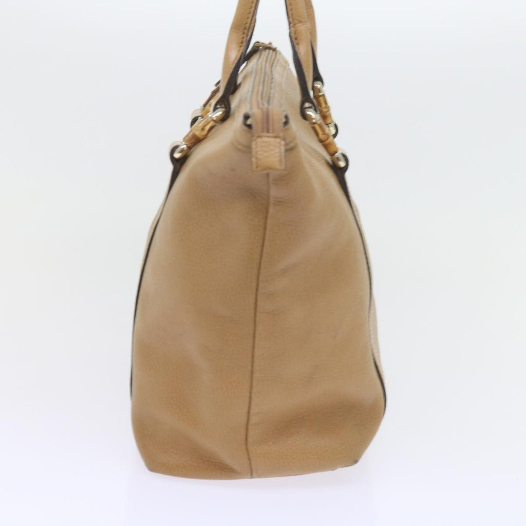 GUCCI Tote Bag Outlet Leather Beige 339548 59711