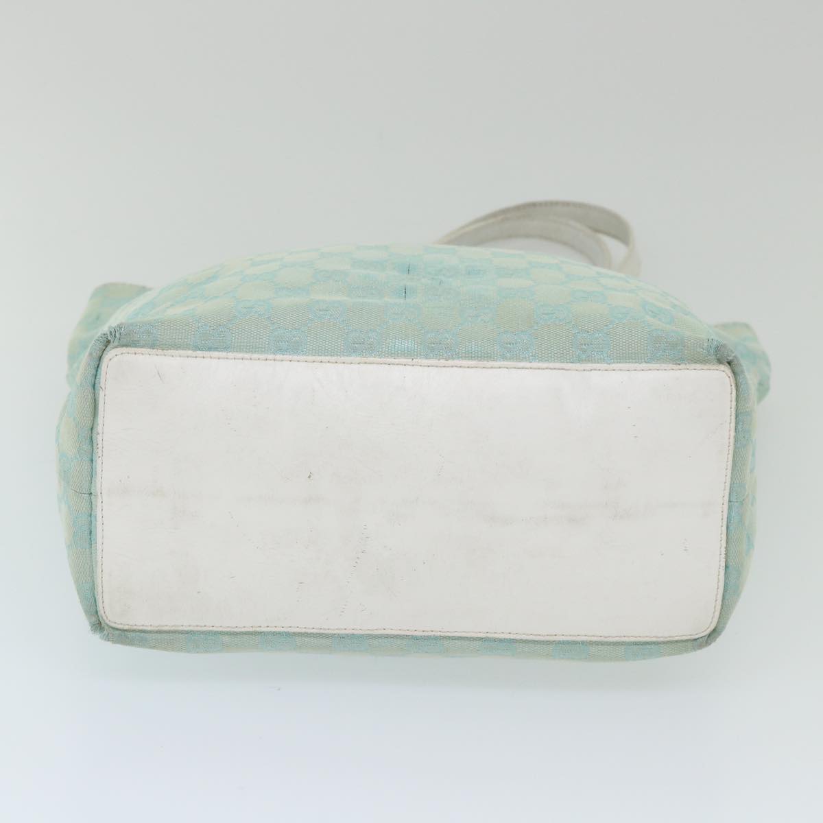 GUCCI GG Canvas Tote Bag Light Blue 0021098 59713