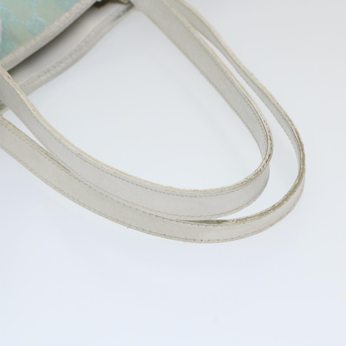 GUCCI GG Canvas Tote Bag Light Blue 0021098 59713