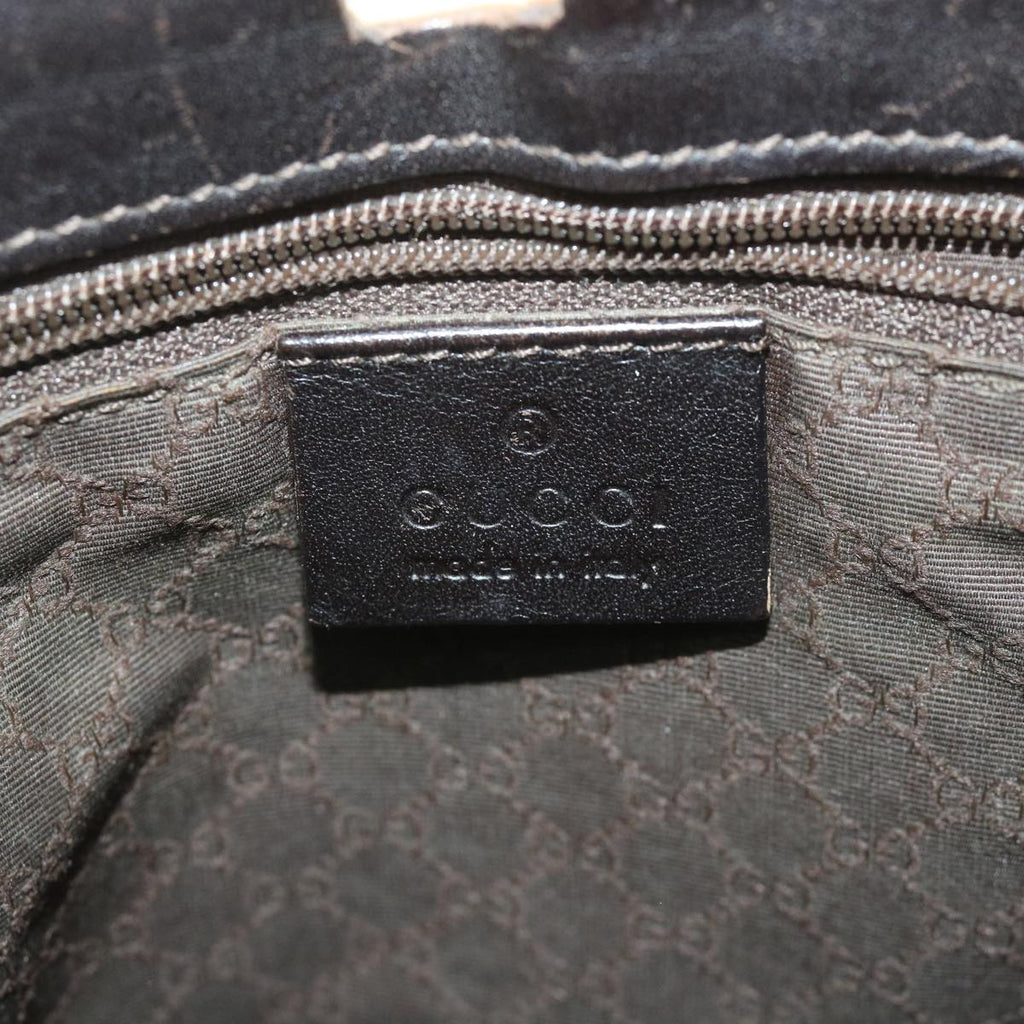 GUCCI Web Sherry Line Shoulder Bag Canvas Beige Red 001 4231 1705 59714