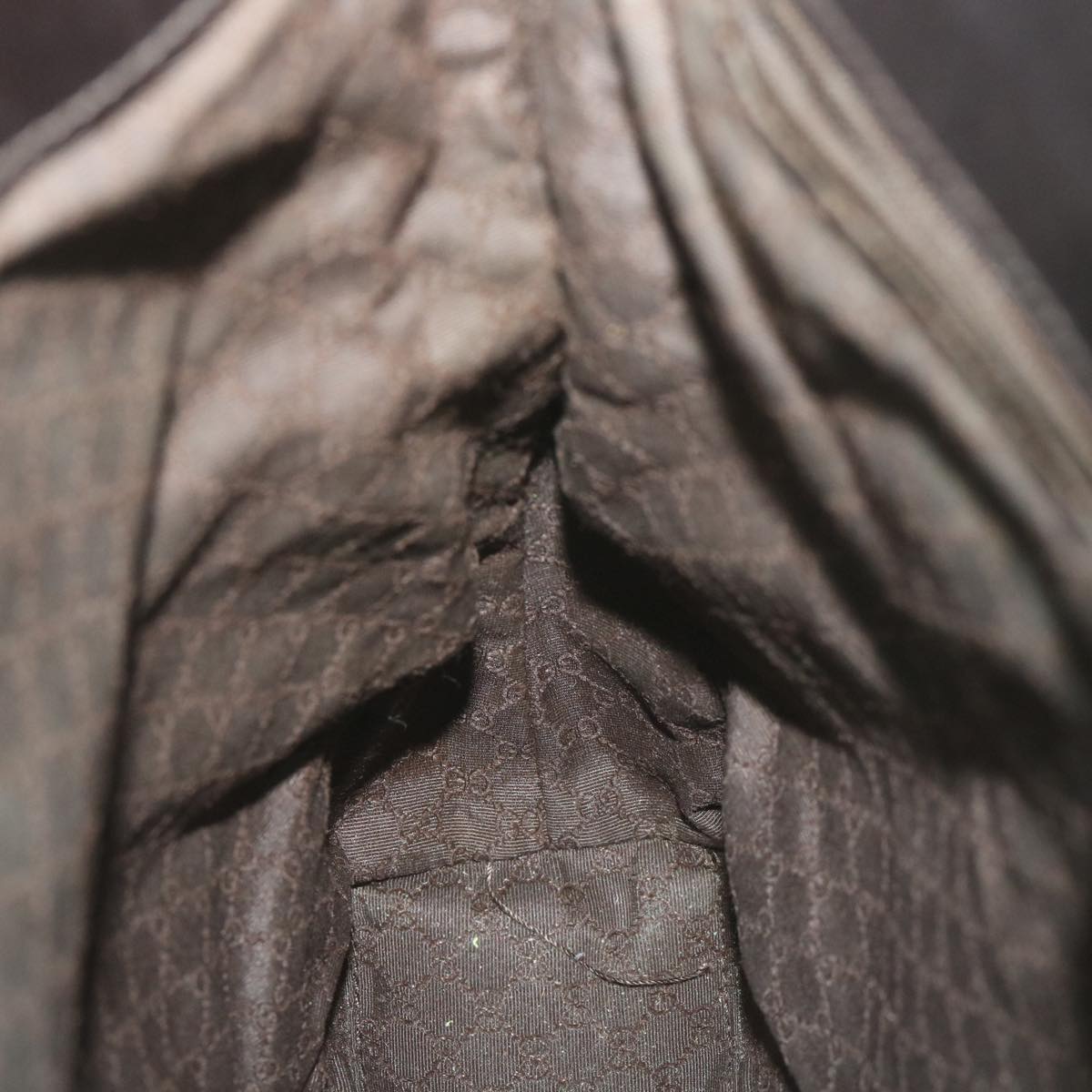 GUCCI Web Sherry Line Shoulder Bag Canvas Beige Red 001 4231 1705 59714