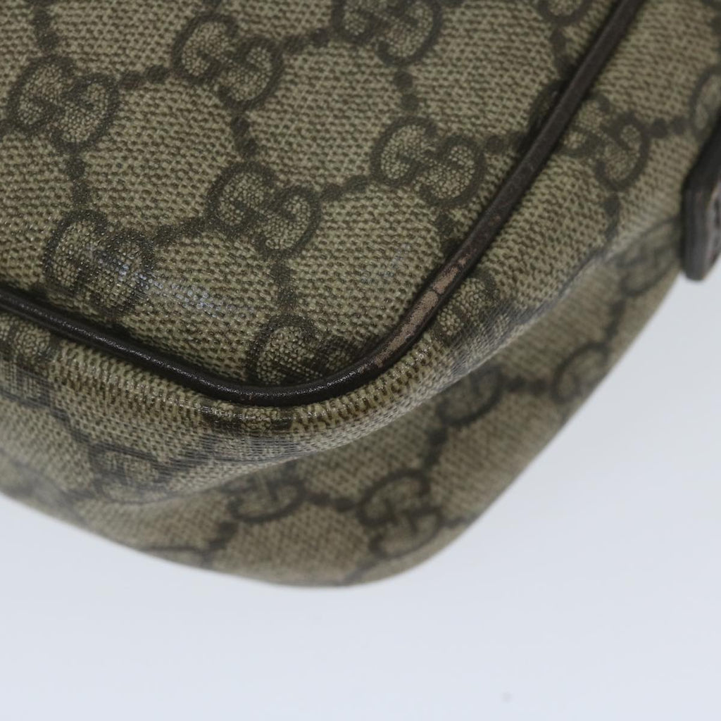 GUCCI GG Supreme Shoulder Bag Beige 114291 59716