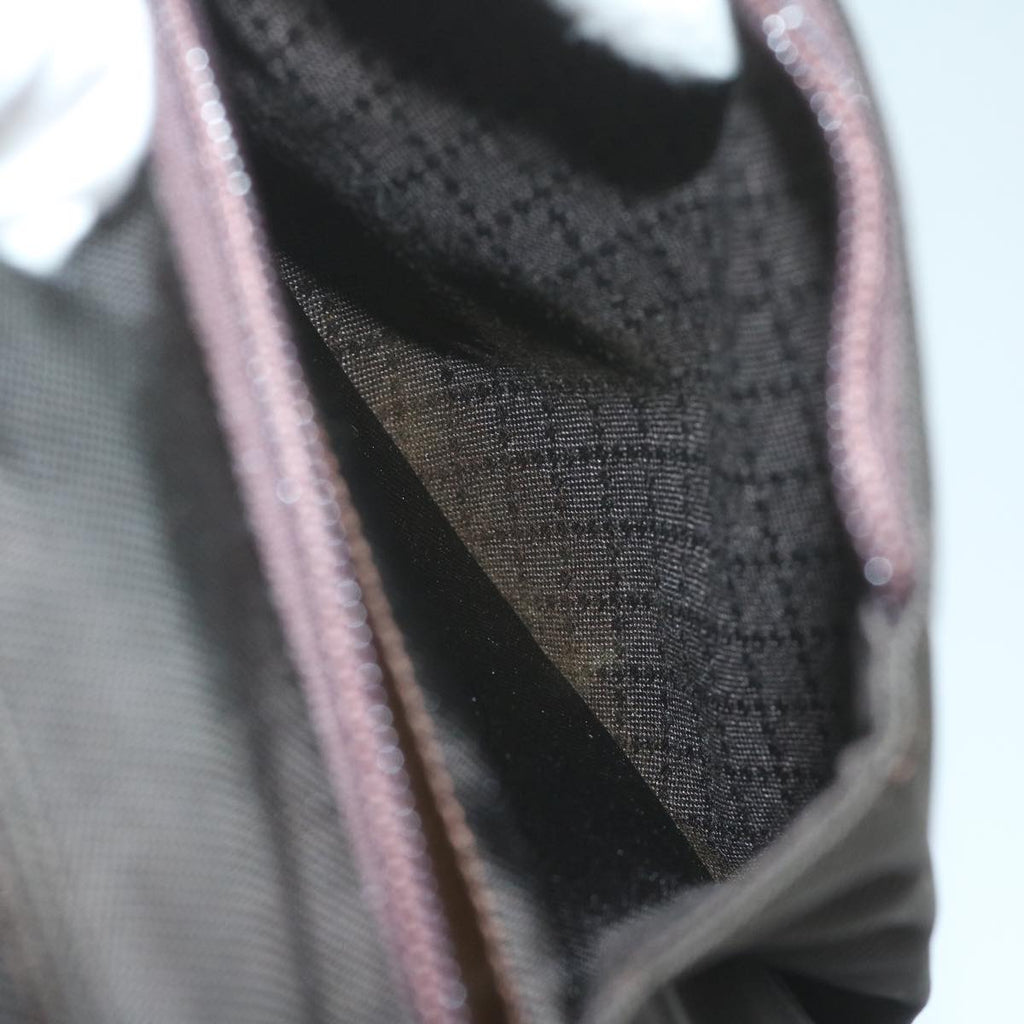 GUCCI Bamboo Hand Bag Nylon 2way Brown 59747