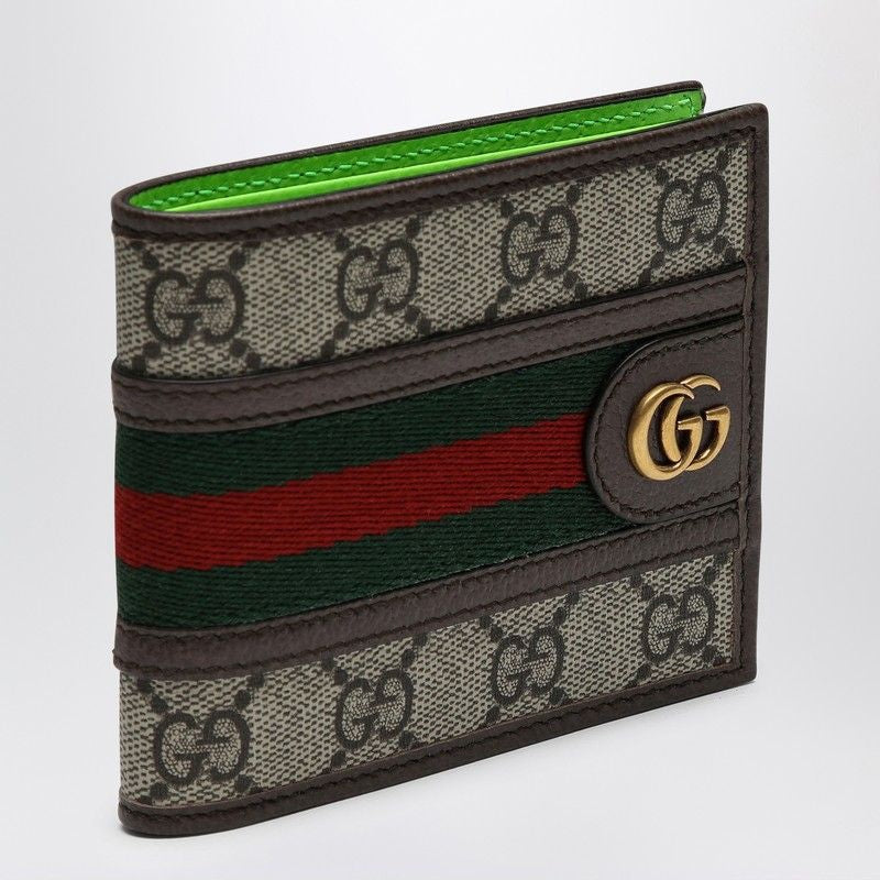 GUCCI Mini Wallet with Neon Interior