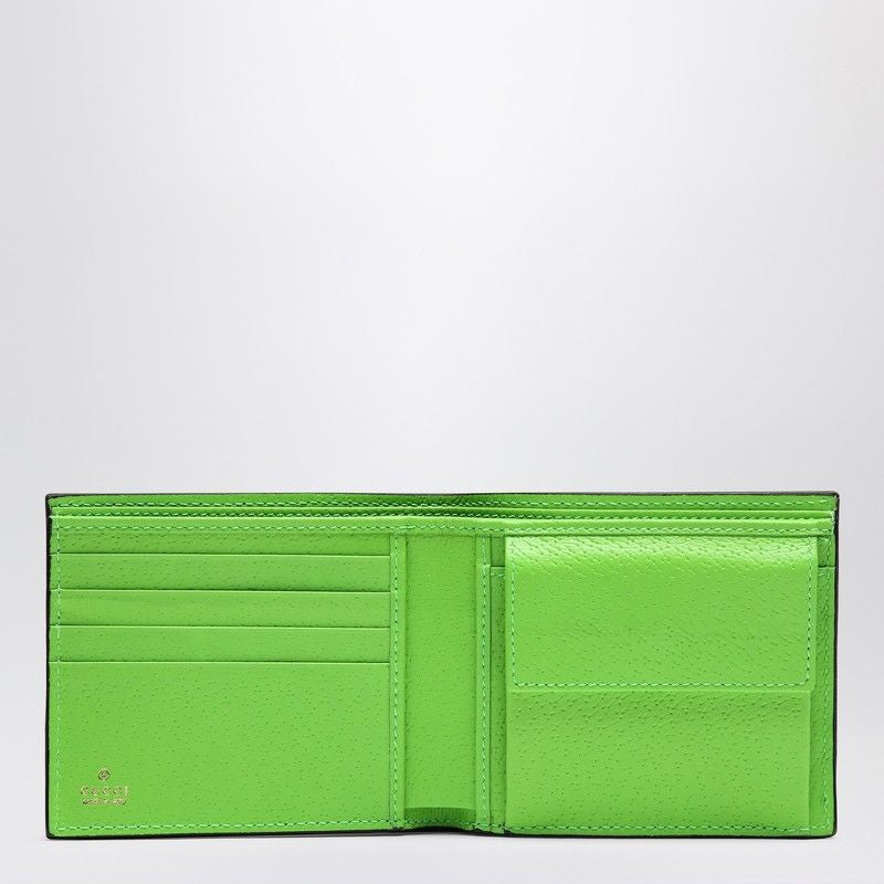 GUCCI Mini Wallet with Neon Interior