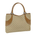 GUCCI GG Canvas Tote Bag Beige 113016 59864