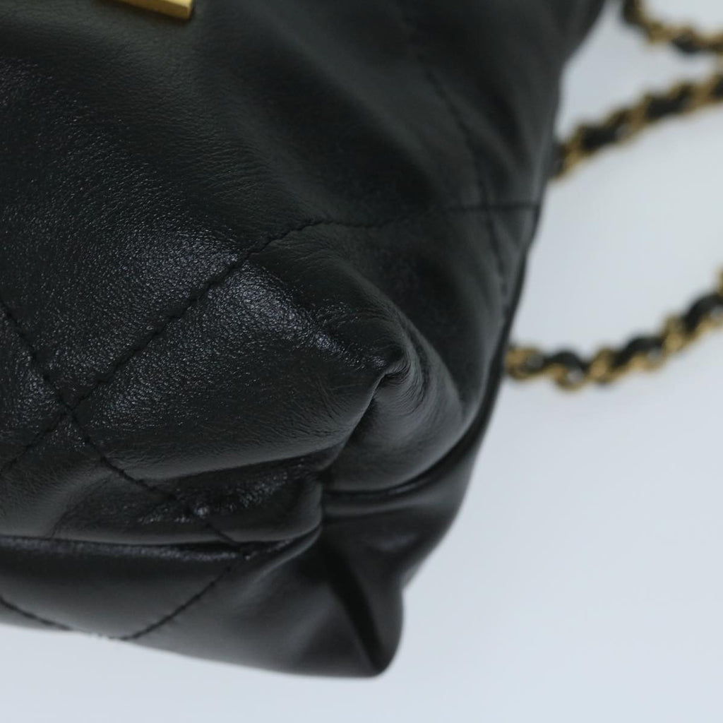 CHANEL CHANEL 22 Chain Hand Bag Leather Black AS3980 CC 59889S