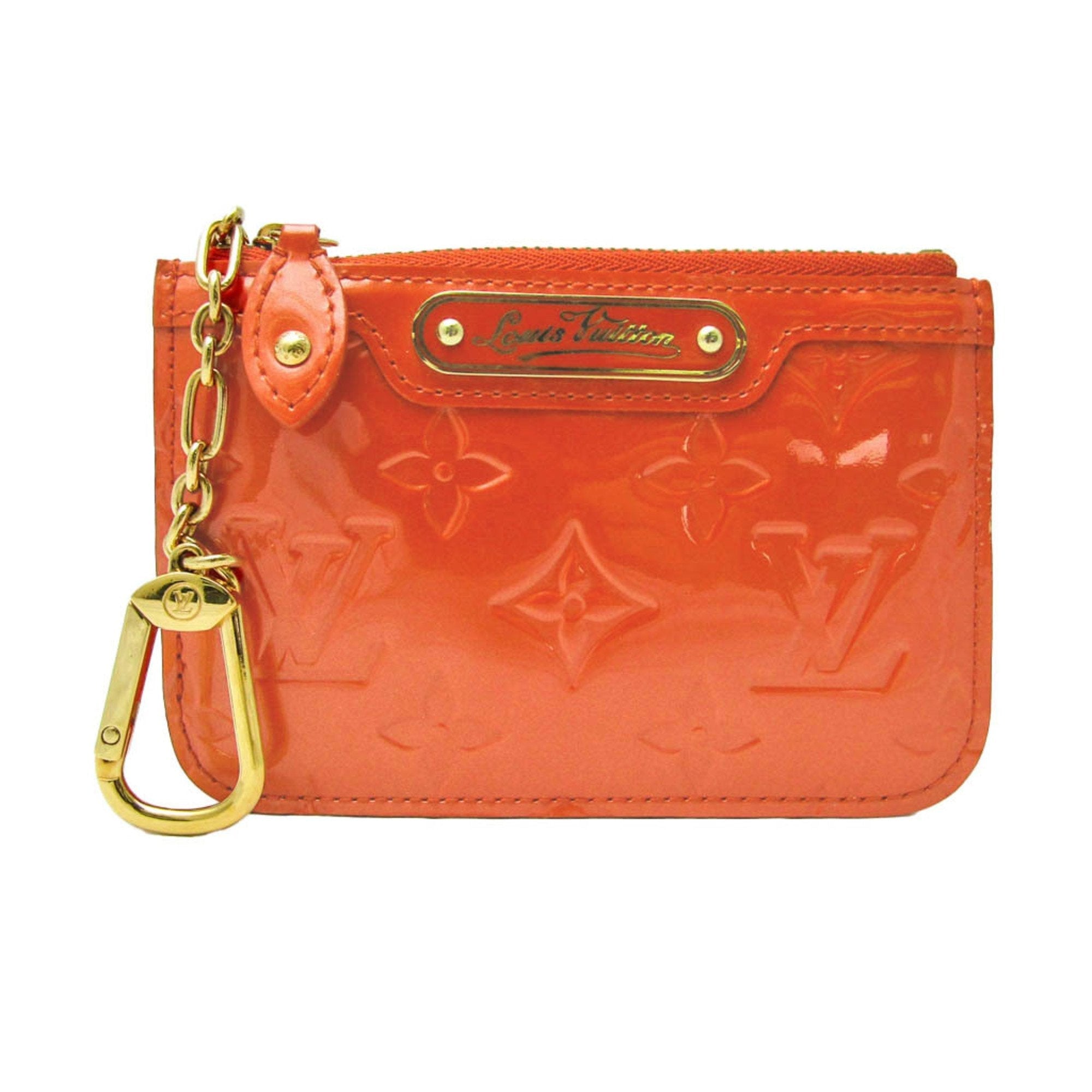 Louis Vuitton Pochette Clés  Patent Leather Wallet  ()