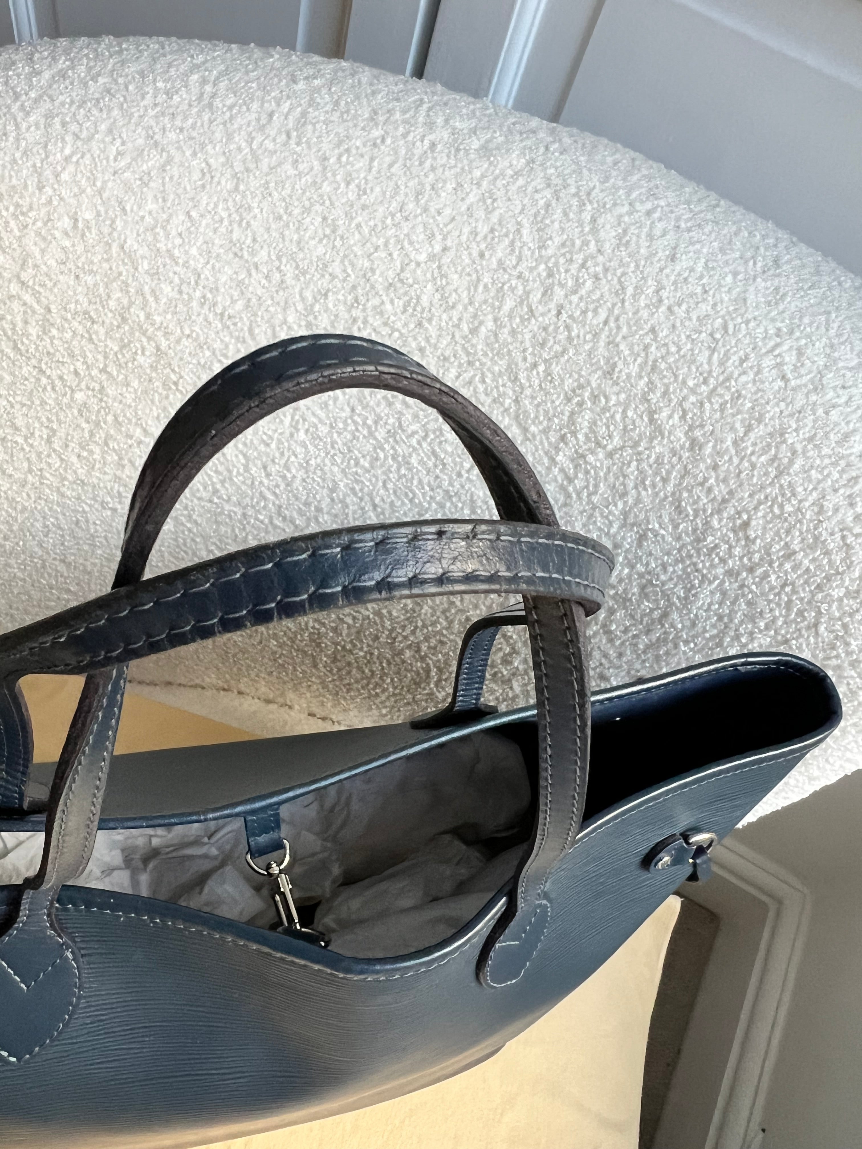 Louis Vuitton Neverfull MM Indigo Epi Leather (RRP £1,740)