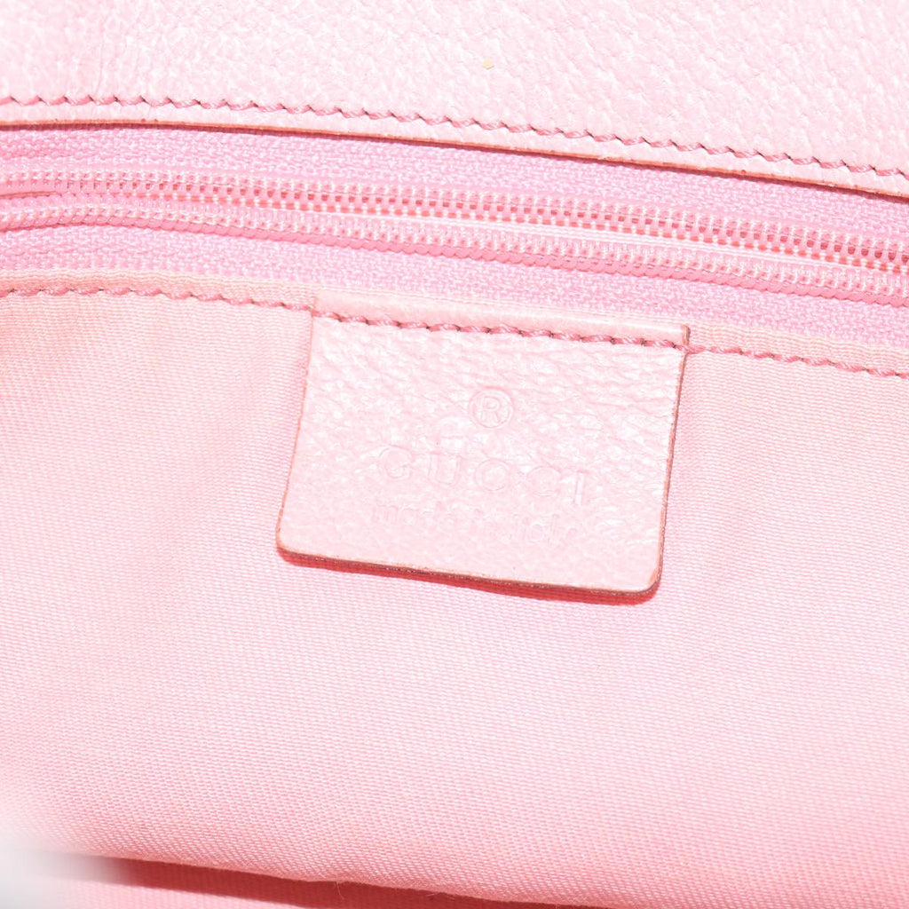 GUCCI GG Canvas Hand Bag Beige 120844 59962
