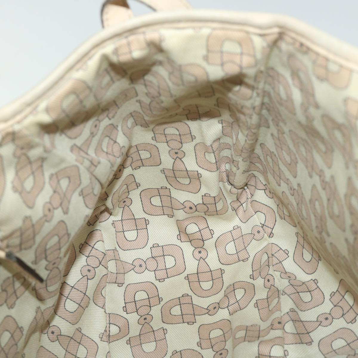GUCCI GG Canvas Guccissima Tote Bag Beige 130736 59963