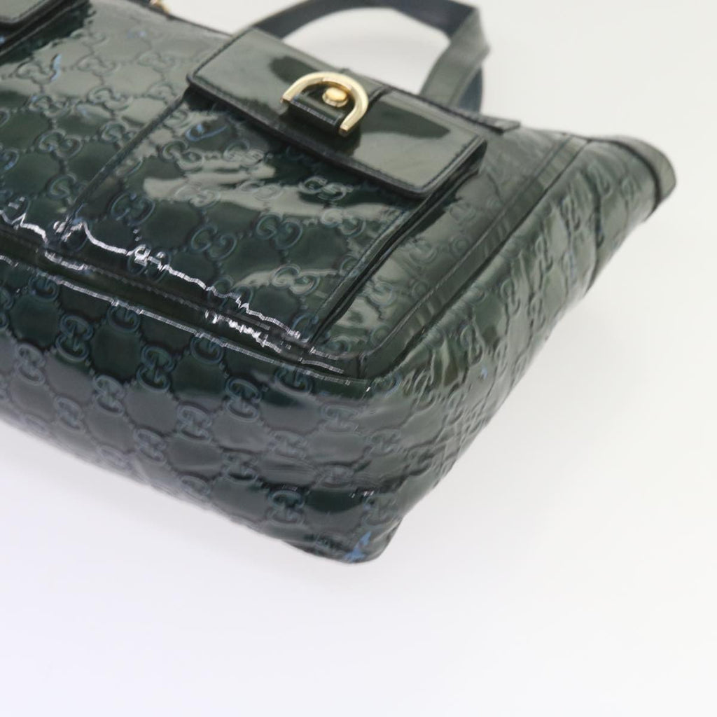 GUCCI GG Canvas Tote Bag Green 146247 59965