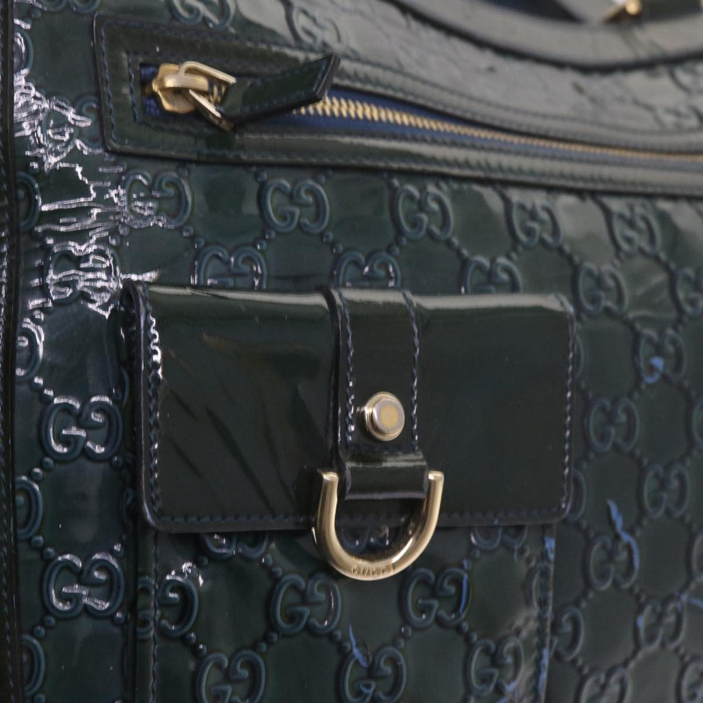 GUCCI GG Canvas Tote Bag Green 146247 59965
