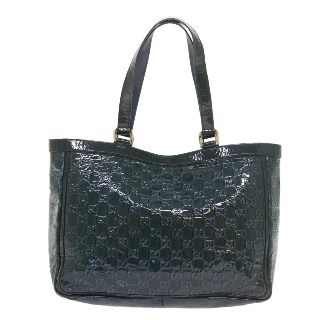 GUCCI GG Canvas Tote Bag Green 146247 59965