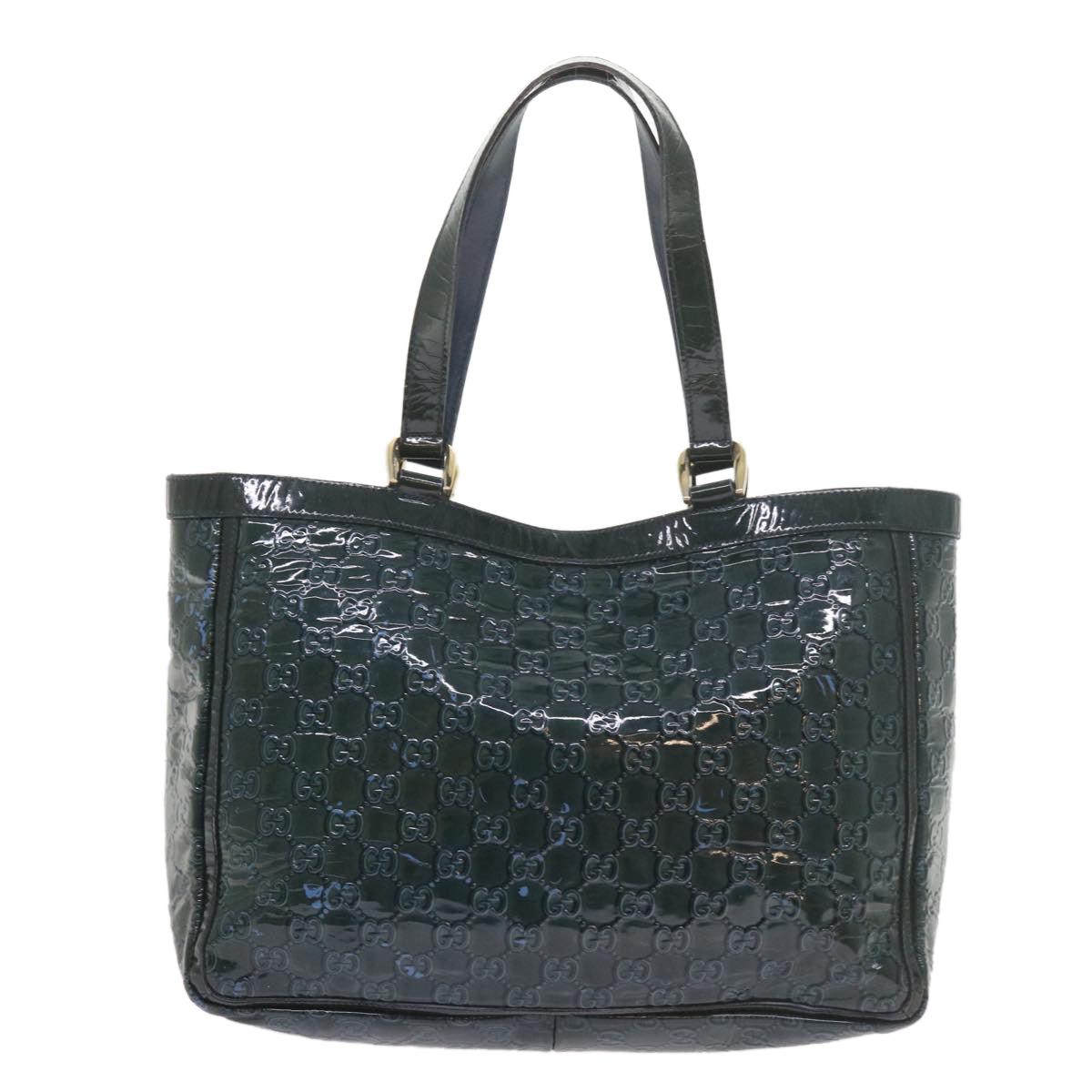 GUCCI GG Canvas Tote Bag Green 146247 59965