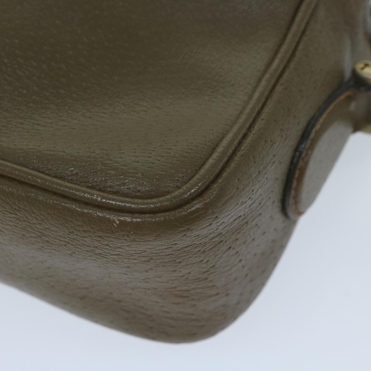 GUCCI Shoulder Bag Leather Beige 59969