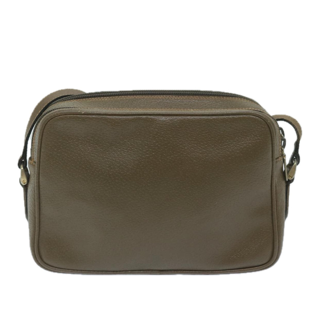 GUCCI Shoulder Bag Leather Beige 59969