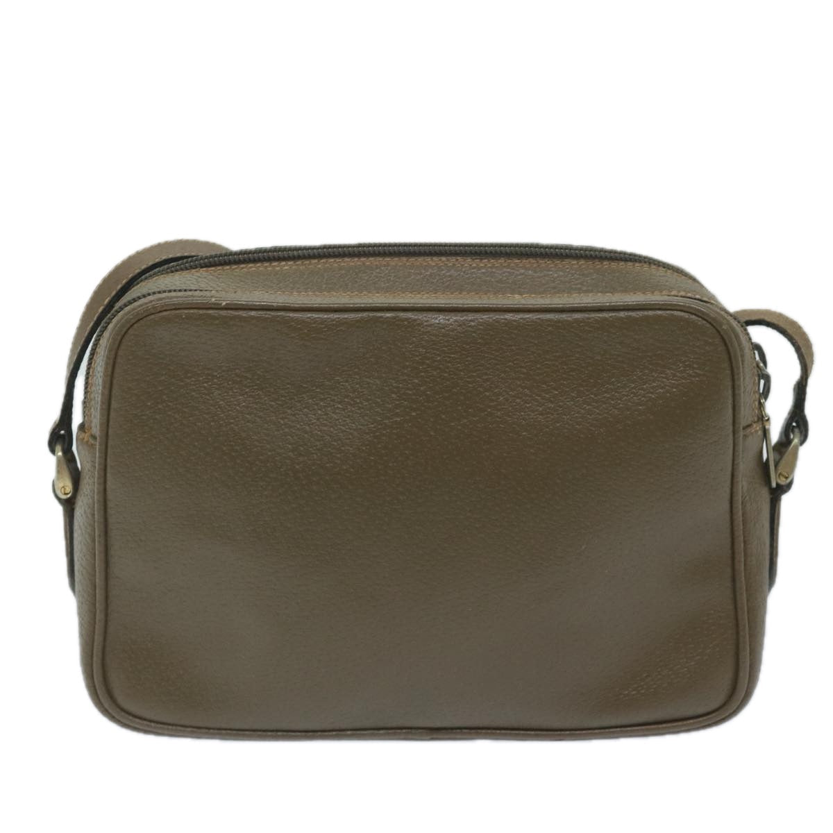 GUCCI Shoulder Bag Leather Beige 59969