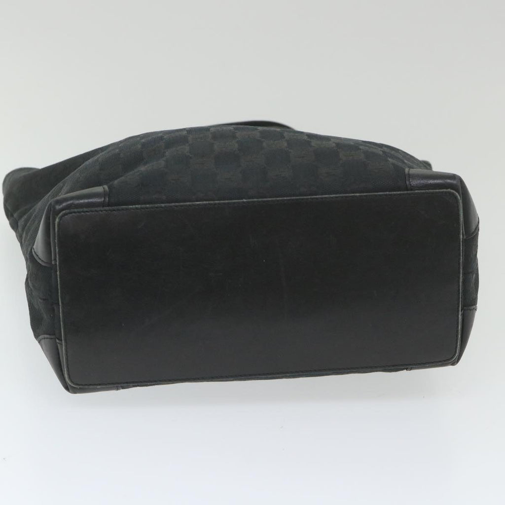 GUCCI GG Canvas Tote Bag Black 002 1098 2404 59972