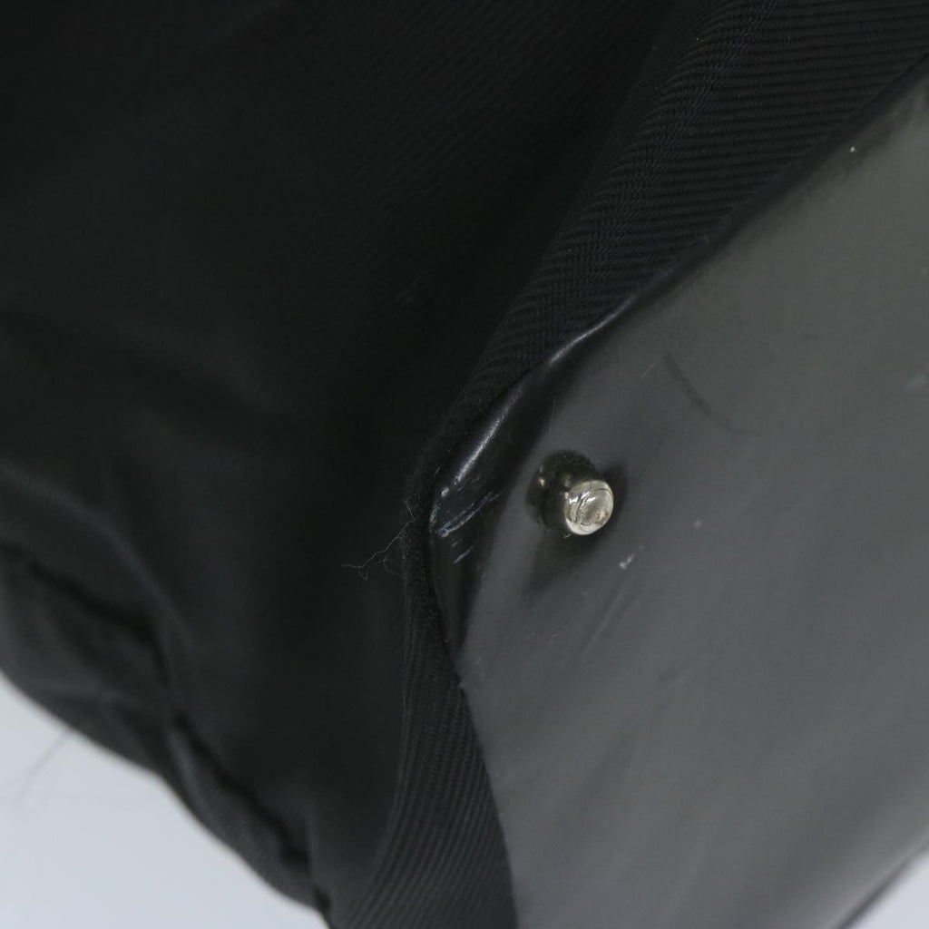 GUCCI Bamboo Tote Bag Nylon Black 002 2058 0412 5 59979