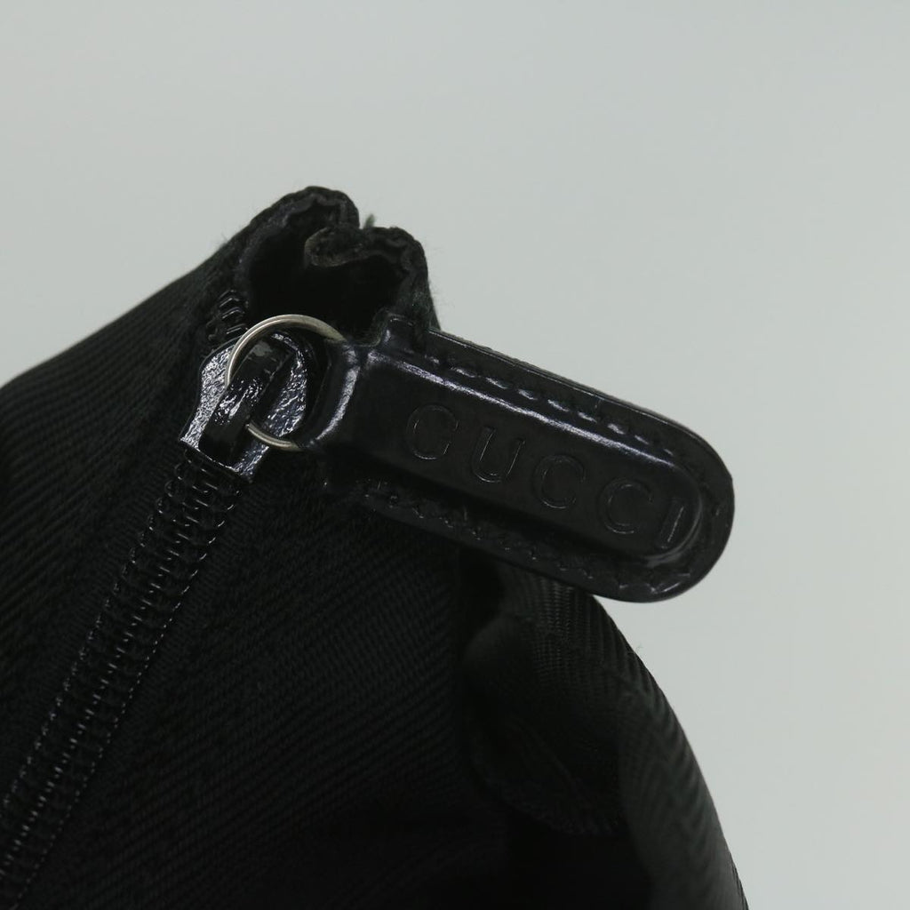GUCCI Bamboo Tote Bag Nylon Black 002 2058 0412 5 59979