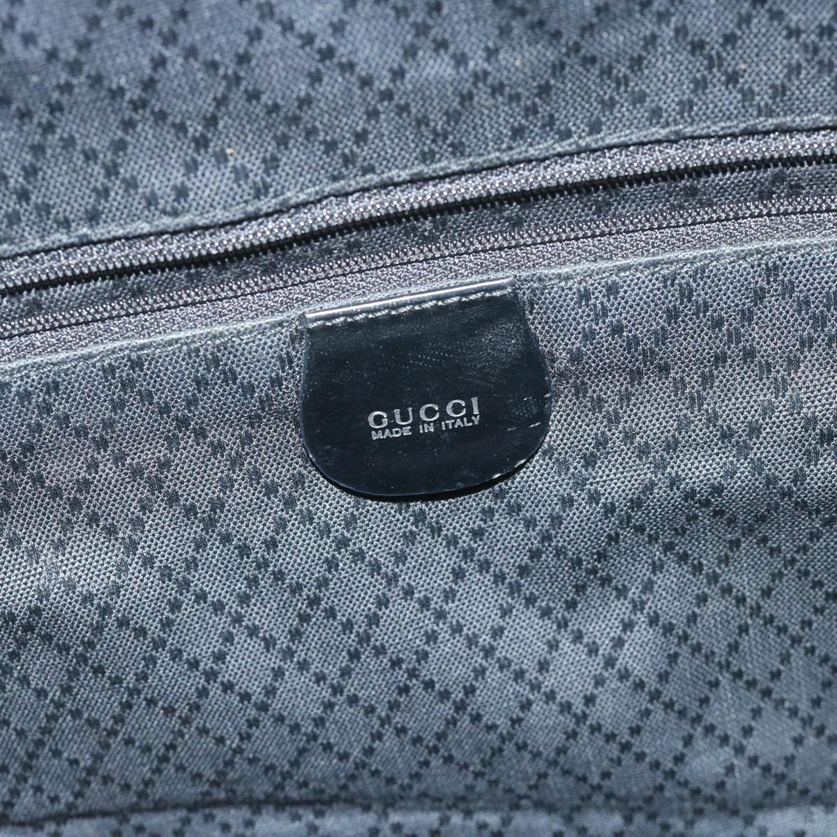 GUCCI Bamboo Tote Bag Nylon Black 002 2058 0412 5 59979
