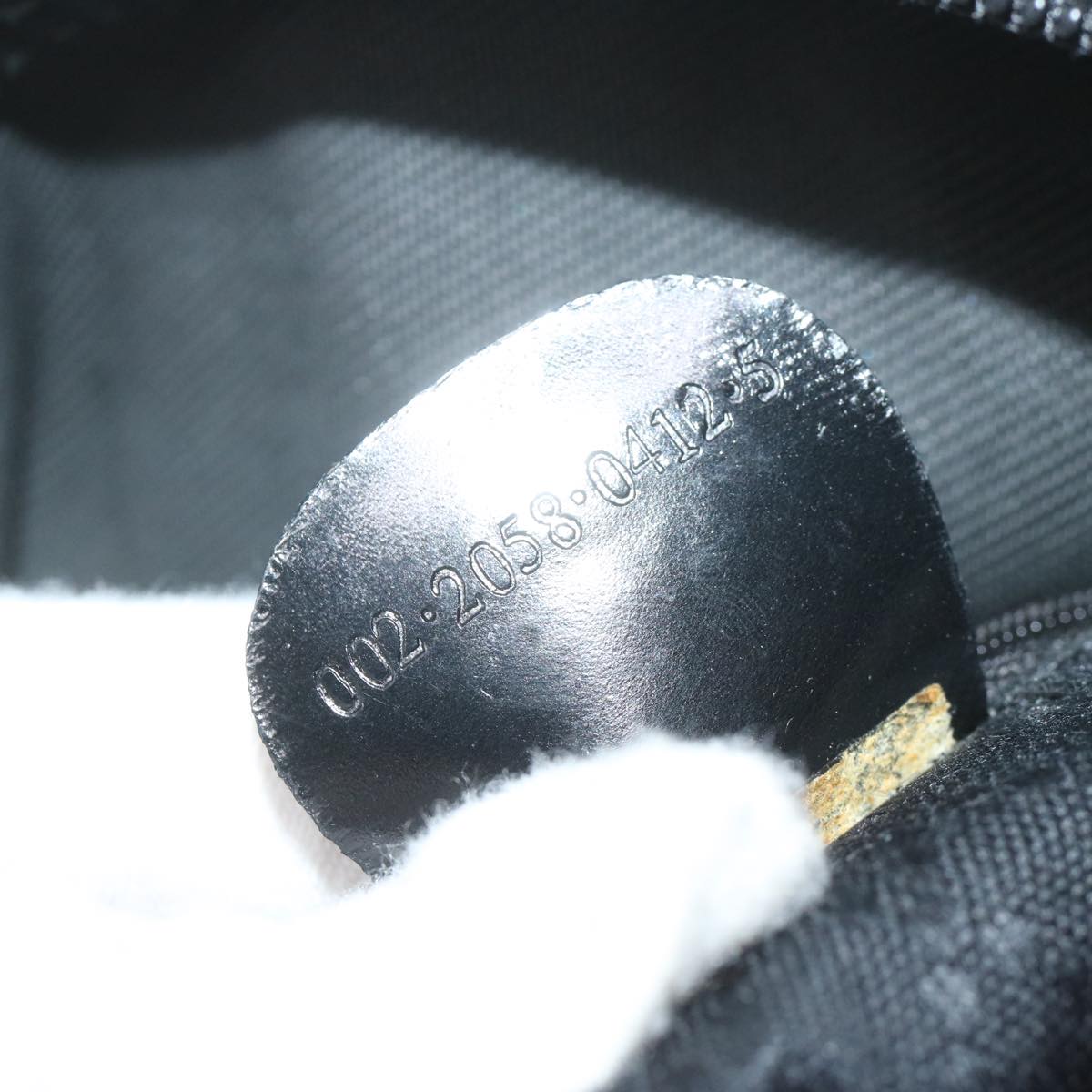 GUCCI Bamboo Tote Bag Nylon Black 002 2058 0412 5 59979