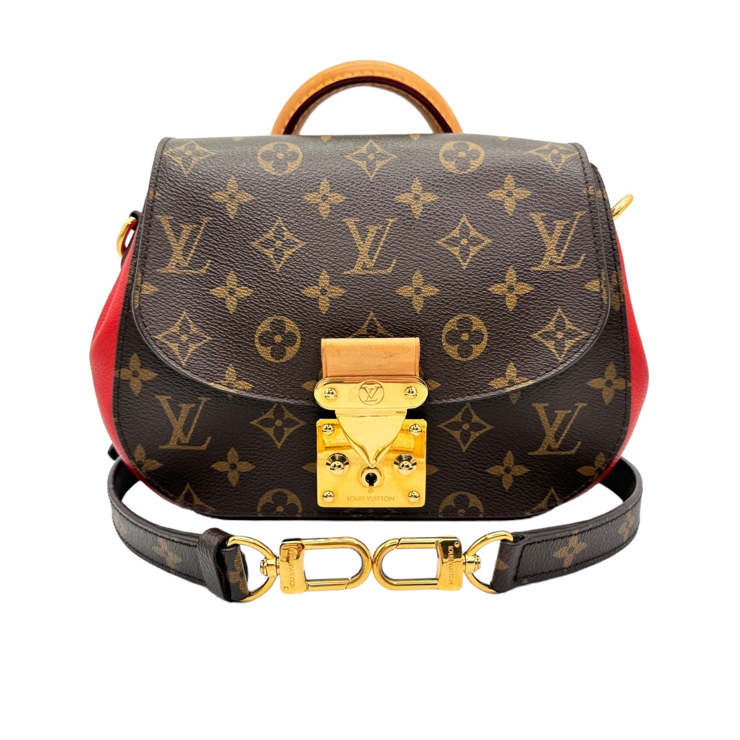 Louis Vuitton Monogram Eden MM Rouge Crossbody Bag