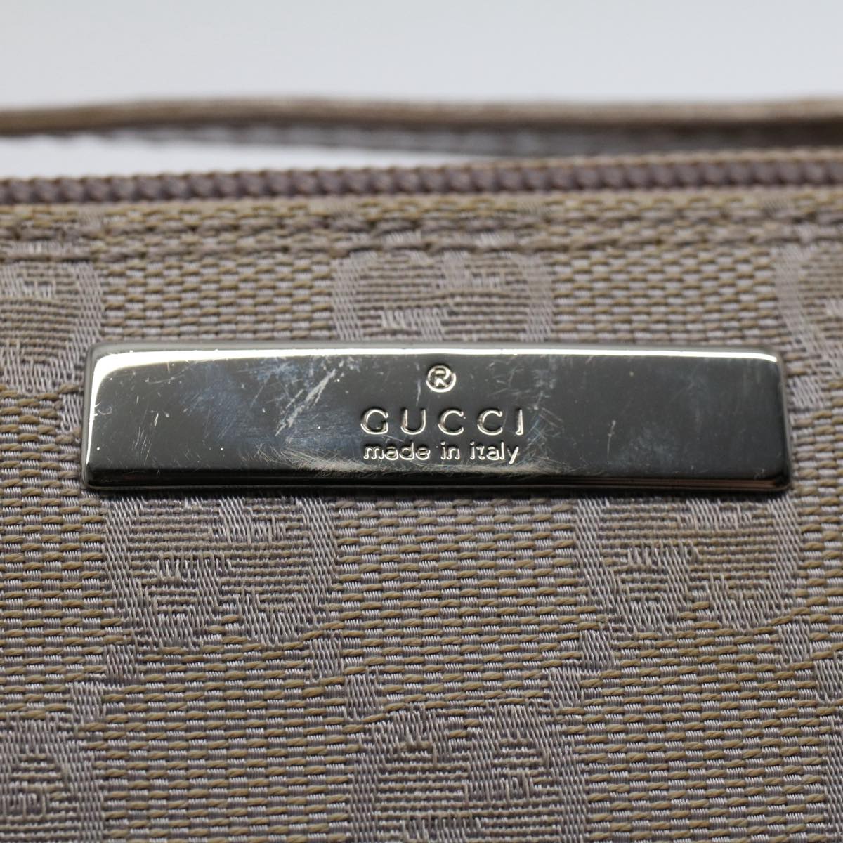GUCCI GG Canvas Accessory Pouch cigarette case set Purple 07198 59991