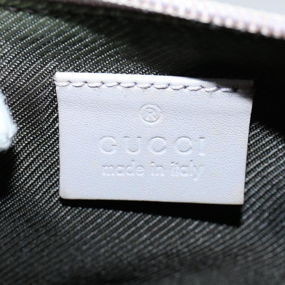 GUCCI GG Canvas Accessory Pouch cigarette case set Purple 07198 59991